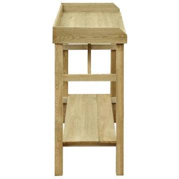 Masă jardinieră de grădină 75x40x90 cm lemn de pin tratat - Img 3