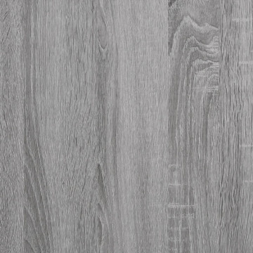 Masă laterală, sonoma gri, 35x30x60 cm, lemn compozit - Img 7