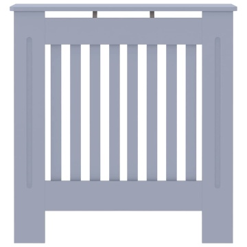 Mască pentru calorifer, gri, 78 cm, MDF - Img 4