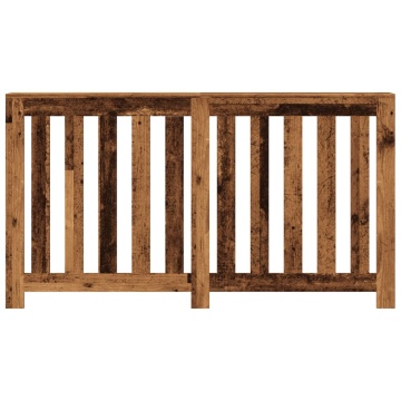Mască pentru calorifer, lemn vechi, 149x20x82cm, lemn prelucrat - Img 3