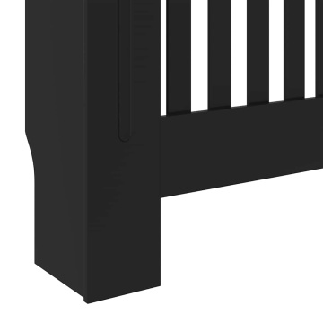 Mască pentru calorifer, negru, 78 cm, MDF - Img 6