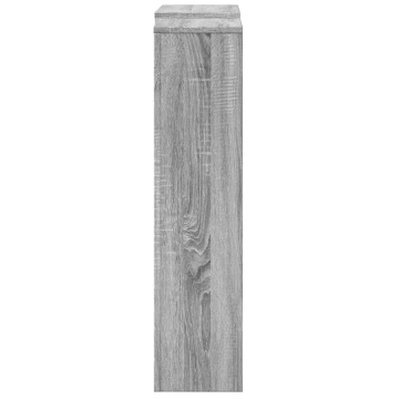 Mască pentru calorifer sonoma gri 205x21,5x83,5 cm lemn - Img 4