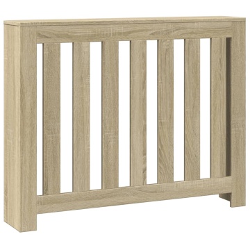 Mască pentru calorifer stejar sonoma 104x20x82cm lemn prelucrat - Img 2