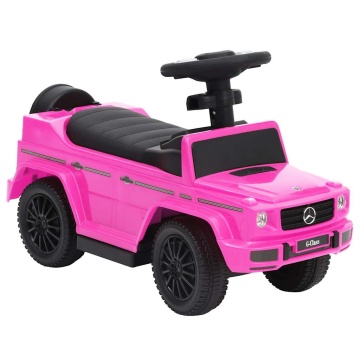 Mașinuță cu împingere Mercedes-Benz G63, roz - Img 5