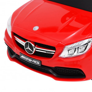 Mașinuță pentru pași Mercedes-Benz C63, roșu - Img 5