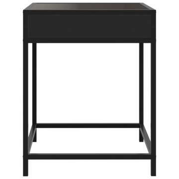 Măsuță de cafea cu LED infinity, negru, 40x40x51 cm - Img 6