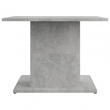 Măsuță de cafea, gri beton, 55,5x55,5x40 cm, PAL - Img 7