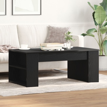Măsuță de cafea, stejar negru, 102x55x42 cm, lemn prelucrat - Img 4