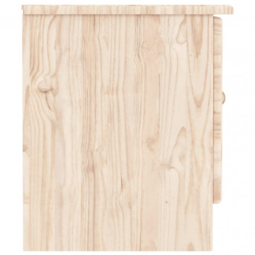 Noptieră ALTA, 112x35x41 cm, lemn masiv de pin - Img 6