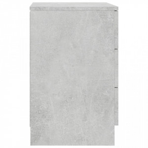 Noptieră, gri beton, 38 x 35 x 56 cm, PAL - Img 5