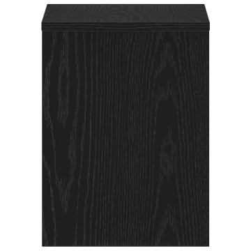Noptiere 2 buc stejar negru 40x30x40 cm lemn de stratificat - Img 6