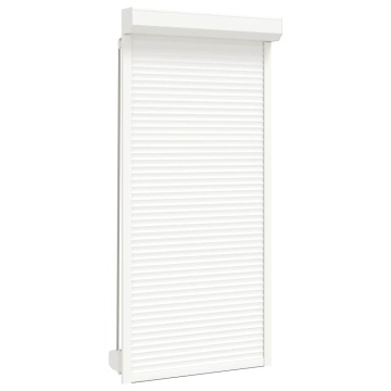 Oblon rulant, alb, 100 x 210 cm, aluminiu - Img 2