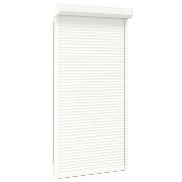 Oblon rulant, alb, 110 x 220 cm, aluminiu - Img 2