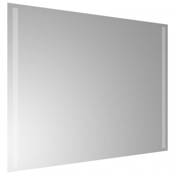 Oglindă de baie cu LED, 80x60 cm - Img 4