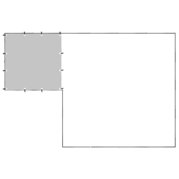 Padoc pentru câini, negru, 6,05 m², oțel - Img 4
