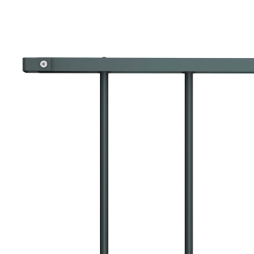 Panou de gard, antracit, 1,7x1,25 m, oțel vopsit electrostatic - Img 3
