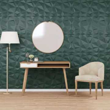 Panouri de perete 48 buc. verde 50x50 cm XPS 12 m² diamant - Img 1