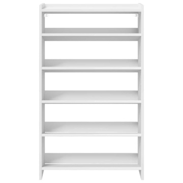Pantofar, alb, 60x25x100 cm, lemn prelucrat - Img 4