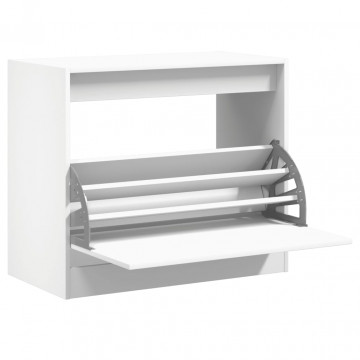 Pantofar, alb, 80x42x69 cm, lemn prelucrat - Img 2