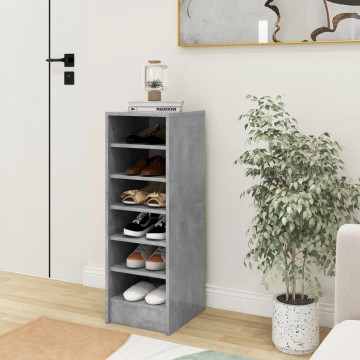 Pantofar, gri beton, 31,5x35x90 cm, PAL - Img 1