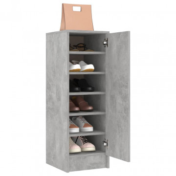 Pantofar, gri beton, 32x35x92 cm, PAL - Img 4