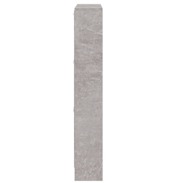 Pantofar, gri beton, 59x17x108 cm, lemn compozit - Img 6