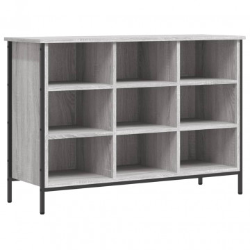 Pantofar, gri sonoma, 100x35x70 cm, lemn compozit - Img 2