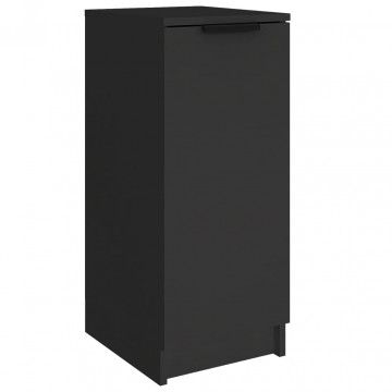 Pantofar, negru, 30x35x70 cm, lemn compozit - Img 2