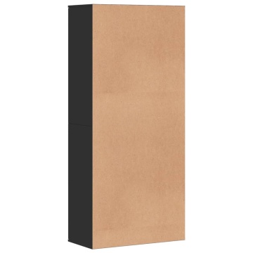Pantofar, negru, 80 x 39 x 178 cm, PAL - Img 8