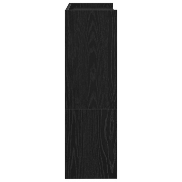 Pantofar, negru, 80x25x61,5 cm, lemn prelucrat - Img 8