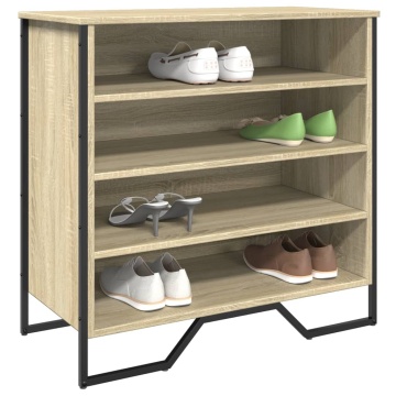 Pantofar, stejar sonoma, 80x38x78 cm, lemn prelucrat - Img 1