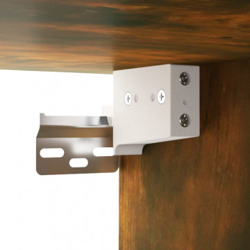 Pantofare, 2 buc., stejar fumuriu, 52,5x30x50 cm - Img 7