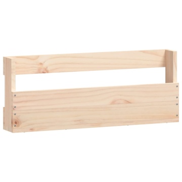 Pantofare de perete, 2 buc., 59x9x23 cm, lemn masiv pin - Img 6