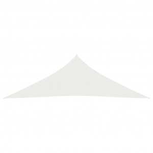 Pânză parasolar, alb, 3,5x3,5x4,9 m, HDPE, 160 g/m² - Img 3