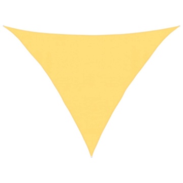 Pânză parasolar, bej, 4x4x5,8 m, HDPE, 160 g/m² - Img 2