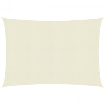 Pânză parasolar, crem, 2 x 2,5 m, 160 g/m², HDPE - Img 1