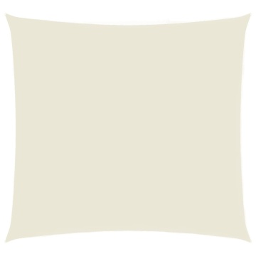 Pânză parasolar, crem, 5x5 m, țesătură oxford, pătrat - Img 2