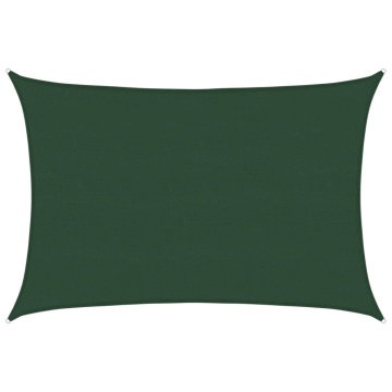 Pânză parasolar, verde închis, 5x7 m, 160 g/m², HDPE - Img 2