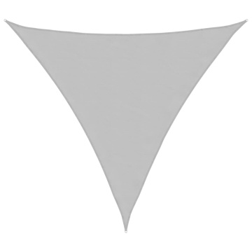 Parasolar, gri deschis, 3,6x3,6x3,6 m, 100% poliester Oxford - Img 2