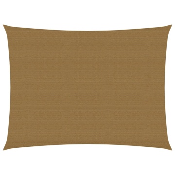 Parasolar, gri taupe, 2x3 m, HDPE, 160 g/m² - Img 1