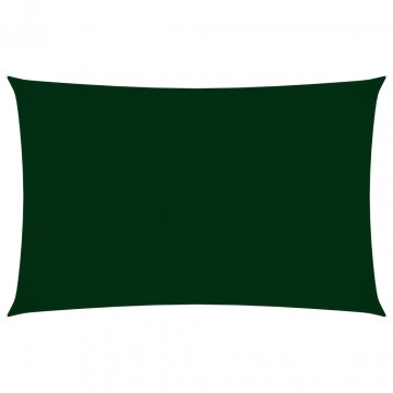 Parasolar, verde închis, 2x5 m, țesătură oxford, dreptunghiular - Img 1