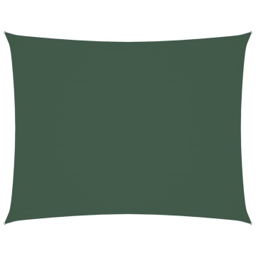 Parasolar, verde închis, 3x4 m, țesătură oxford, dreptunghiular - Img 2