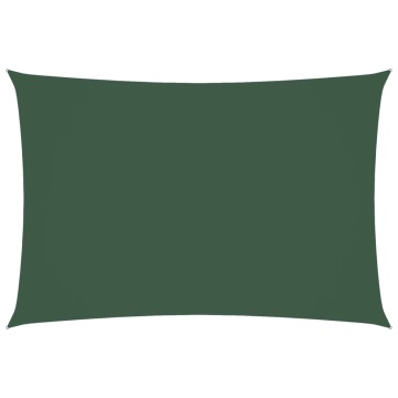 Parasolar, verde închis, 3x5 m, țesătură oxford, dreptunghiular - Img 2