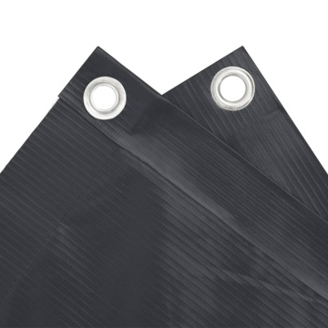 Paravan de grădină, antracit, 300x120 cm, PVC - Img 4