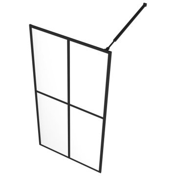 Paravan duș walk-in, 90x195 cm, sticlă securizată transparentă - Img 6