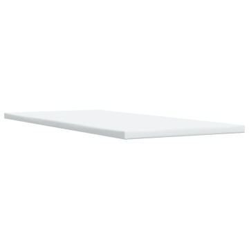 Pat box spring cu saltea, gri deschis, 90x190 cm, catifea - Img 7