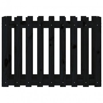 Pat înălțat grădină design gard 100x50x70 cm lemn de pin tratat - Img 8