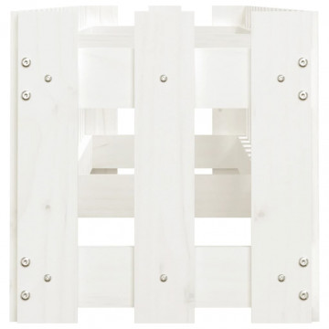 Pat înălțat grădină design gard 200x30x30 cm lemn impregnat pin - Img 5