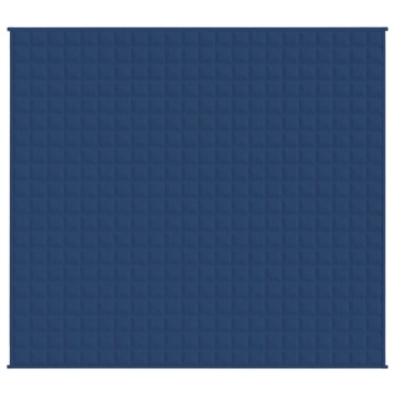 Pătură grea, albastru, 220x240 cm, 11 kg, material textil - Img 3