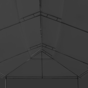 Pavilion cu perdele, antracit, 600 x 298 x 270 cm - Img 6